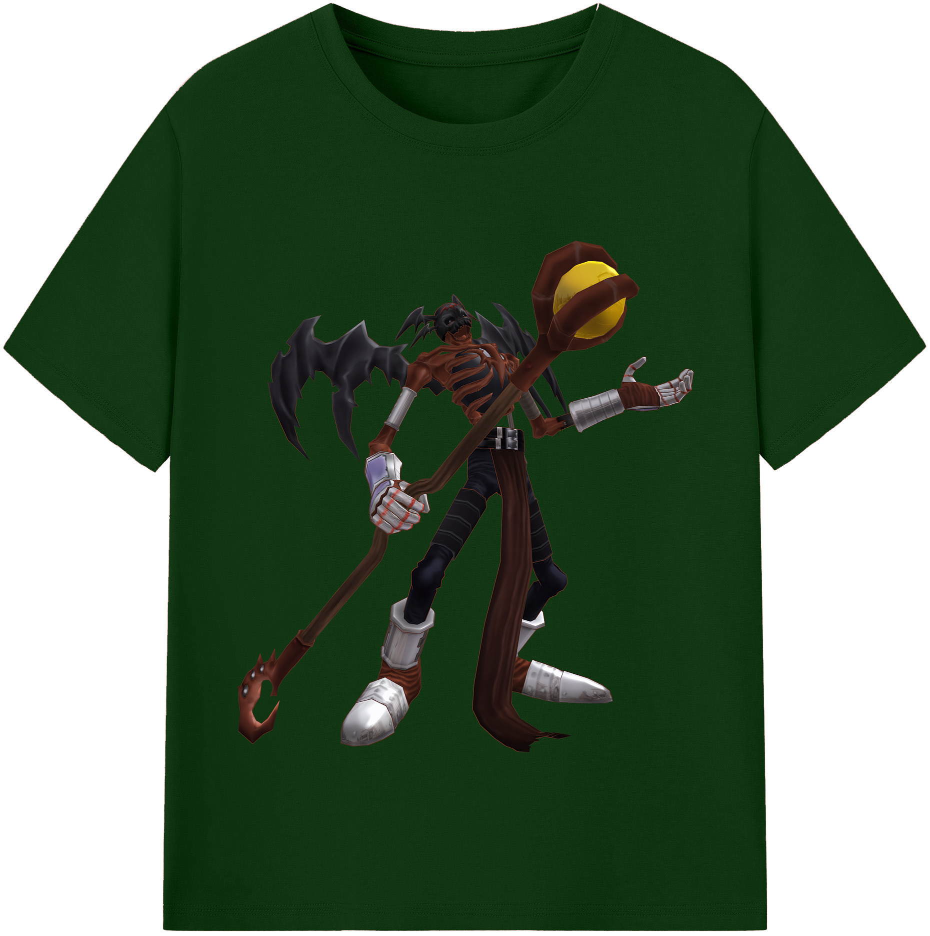 （画像用） Digimon デジタルモンスター/デジモン 綿100％半袖Tシャツ（フロントプリント）